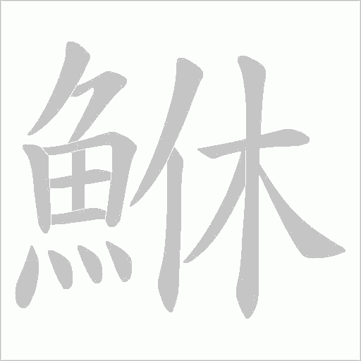 《鮴》字