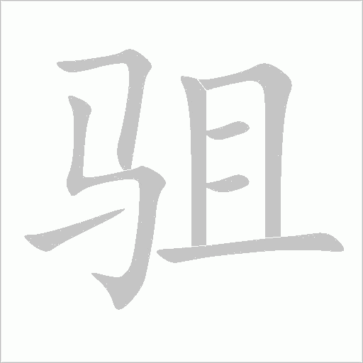 《驵》字